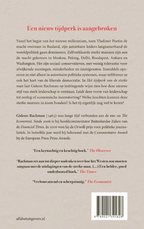 Het tijdperk van de sterke man achterzijde