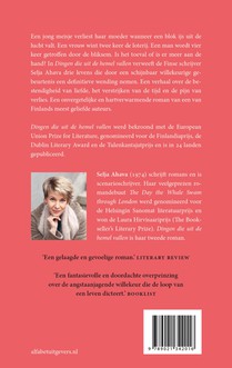 Dingen die uit de hemel vallen achterzijde