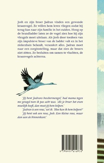 De blauwe vleugels achterzijde