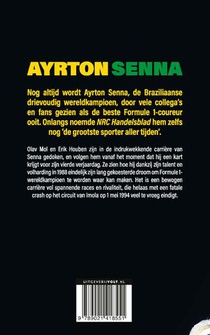 Ayrton Senna achterzijde
