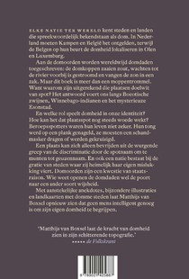 De topografie van de Domheid achterzijde