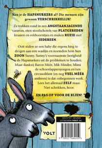 De Hapsnurkers in de puree achterzijde