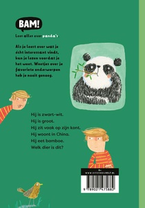 BAM! Ik lees: Een boek over panda’s (maar niet alleen) achterzijde
