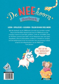 De NEEhoorn doeboek achterzijde