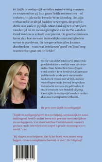 Liefde in oorlogstijd achterzijde
