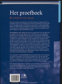 Het proefboek achterzijde