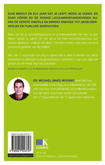 Het 17 dagenplan om jong te blijven achterzijde