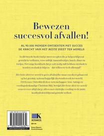 Het beste dieet ter wereld kookboek achterzijde