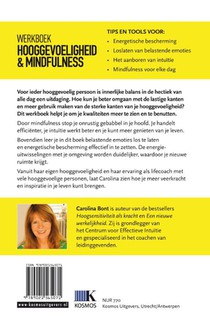 Werkboek Hooggevoeligheid & Mindfulness achterzijde