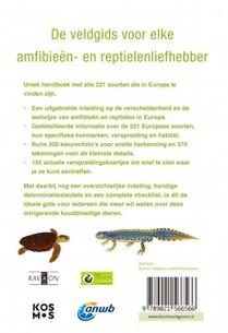 ANWB Amfibieën- en reptielengids achterzijde