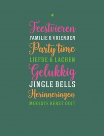 Jamie Oliver's kerstkookboek achterzijde