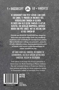 Kleine taartjes achterzijde