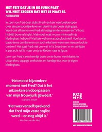 Leer van Fred achterzijde