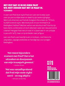 Leer van Fred achterzijde