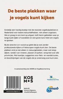 De 101 mooiste vogelkijkgebieden van Nederland achterzijde