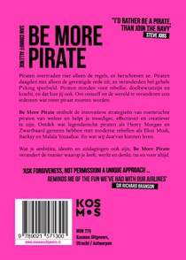 Be More Pirate achterzijde