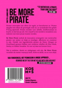 Be More Pirate achterzijde