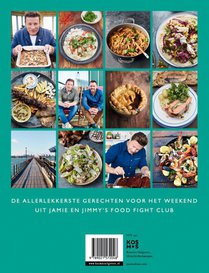 Jamie's Food Fight Club weekend kookboek achterzijde