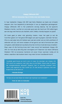 Happy lifehacks 365 achterzijde