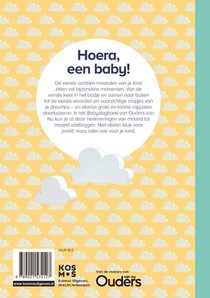 Baby dagboek achterzijde