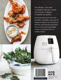 Het Airfryer kookboek achterzijde
