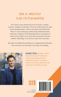 Rust vinden in een wereld die maar doordraait. achterzijde