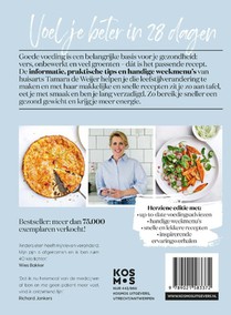 Eet beter in 28 dagen met huisarts Tamara de Weijer achterzijde