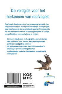 ANWB Roofvogelgids van Europa achterzijde