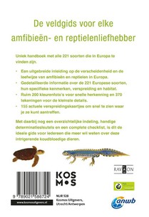 ANWB Amfibieën- en reptielengids achterzijde
