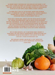 Groente Menu's achterzijde