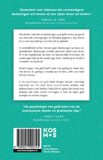 De psychologie van geld achterzijde