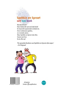 Spekkie en Sproet zelf lees boek achterzijde