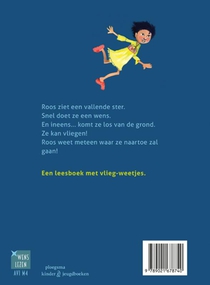 Roos vliegt weg achterzijde