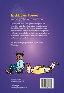 Spekkie en Sproet en de grote verdwijntruc achterzijde