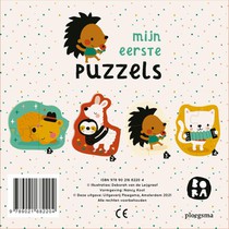 Mijn eerste puzzels achterkant