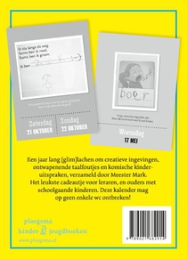 Meester Mark scheurkalender achterkant