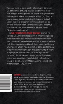 We mogen niks meer zeggen achterzijde