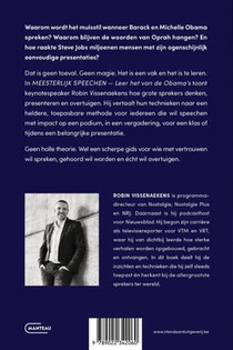 Meesterlijk speechen. Leer het van de Obama's. achterzijde