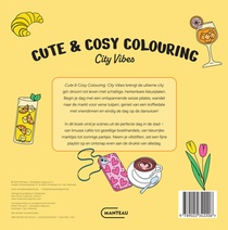 Cute & cosy colouring. City vibes achterzijde