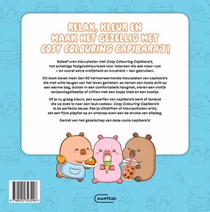 Cosy Colouring Capibara's achterzijde