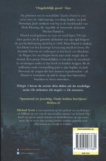 De geheimen van de onsterfelijke Nicolas Flamel 1 achterzijde