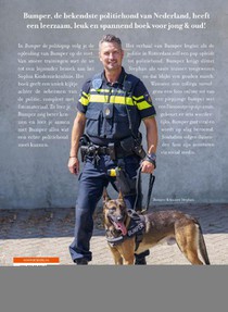Bumper de politiepup achterzijde