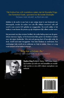 Het instituut achterzijde