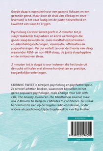 2 minuten tot je slaapt achterzijde