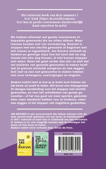 Badass habits achterzijde