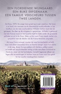 Storm boven de velden achterzijde