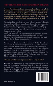 Het Magdalena mysterie achterzijde