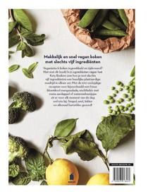 5 Ingrediënten vegan achterzijde