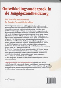 Ontwikkelingsonderzoek in de jeugdgezondheidszorg achterzijde