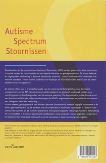 Autisme spectrumstoornissen bij normaal begaafde volwassenen achterzijde